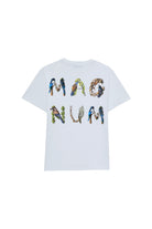 Magnum Man Cotton T-shirt White with Avian print