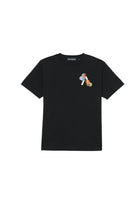 Magnum Man Apollo Cotton T-shirt Black with butterfly print